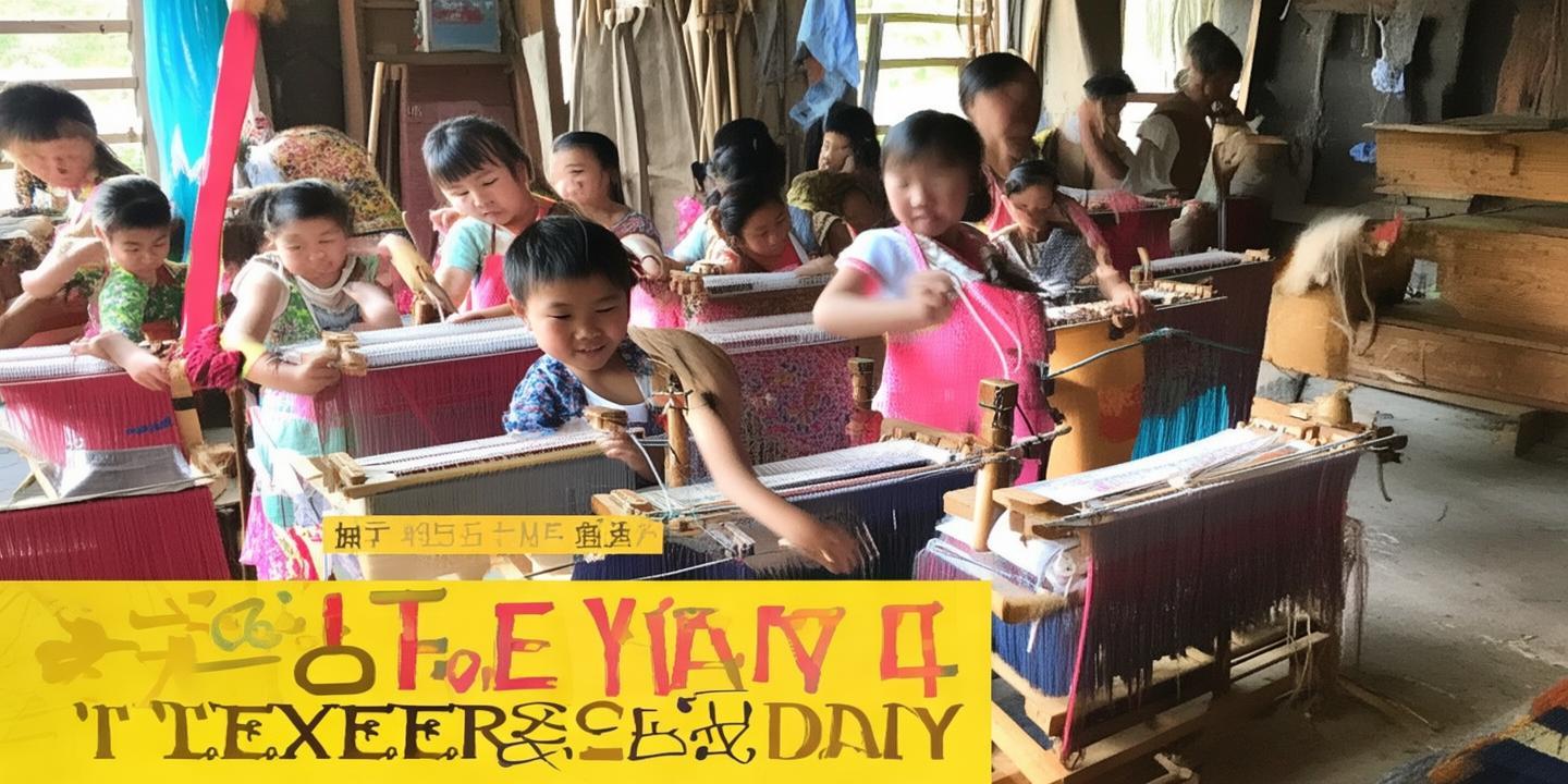 “高阳纺织村“小小织娘体验日”火爆小红书,迷你织机织姓名手环成新宠”